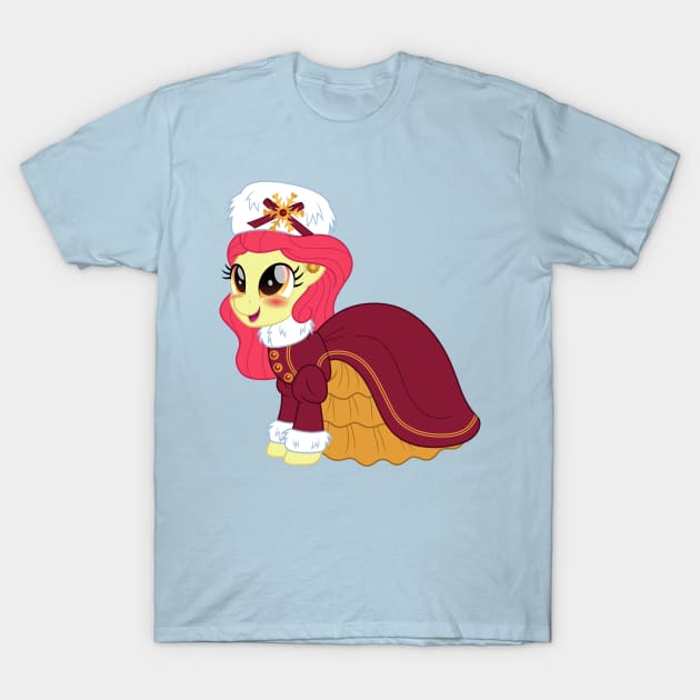 Holiday Apple Bloom T-Shirt by CloudyGlow